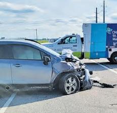 Two injured in crash at F.M. 50, F.M. 60
