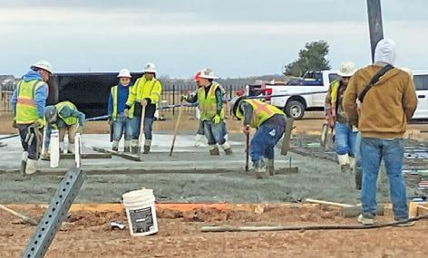 CONSTRUCTION ON THE NEW New Tabor Brethren Church 