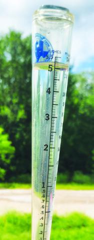Areas in county receive over 5 inches of rain on Saturday