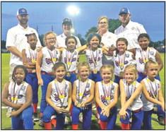 BC 7 year old coach pitch softball All-Stars fall in title game
