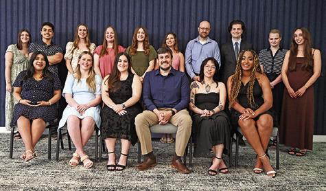 CEYONCE HARRISON IS pictured among the 16 graduates of this year’s Blinn College District Radiologic Technology Program to pass the national credentialing examination administered by the American Registry of Radiologic Technologists (ARRT) on their first attempt.