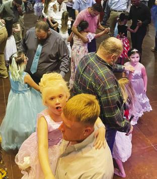 BURLESON COUNTY PRINCESSES and their daddies had a wonderful night out last Saturday at the Burleson County Chamber of Commerce’s annual “Daddy Daughter Dance” in Caldwell.