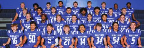 THE 2020 SNOOK BLUEJAY FOOTBALL TEAM