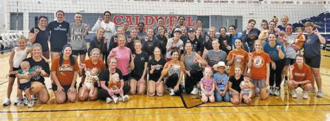 THE LADY HORNETS HELD their annual Alumni Scrimmage Saturday, August 10.