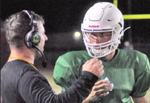 CALDWELL HEAD football coach Matt Langley weighs in on the discussion about how COVID-19 could affect high school football in the fall. He is pictured during a scrimmage in 2019.