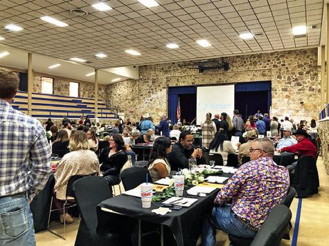 IT WAS A PACKED HOUSE at the first annual SEF Winter Gala, with over 250 people in attendance. Tribune photo by Sabine Lazo