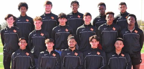 THE 2020 CALDWELL HORNET VARSITY TRACK team