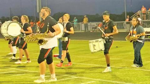 THE SOMERVILLE HIGH School Yegua Marching Band