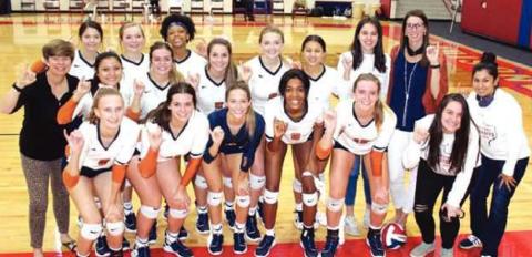 Lady Hornets sting Lady Lions in bi-district match