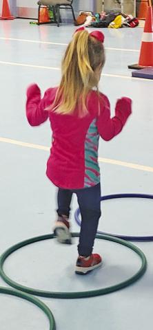 FIRST BAPTIST SCHOOL students recently participated in a field day at the school.
