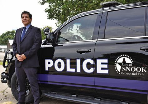 DR. STEVEN HURON is the new chief of police in Snook.