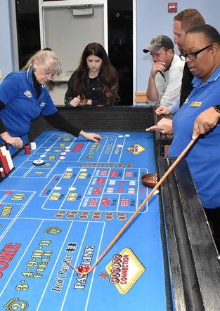 CALDWELL ROTARY WON BIG at this year’s Casino Night fundraiser, hosted at the Caldwell Civic Center on Saturday. Tribune photo by Roy Sanders