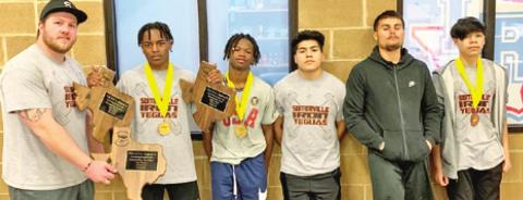 THE YEGUA POWERLIFTING was well-represented at the Region 4 Division 3 Powerlifting Championship in Lumberton last week.