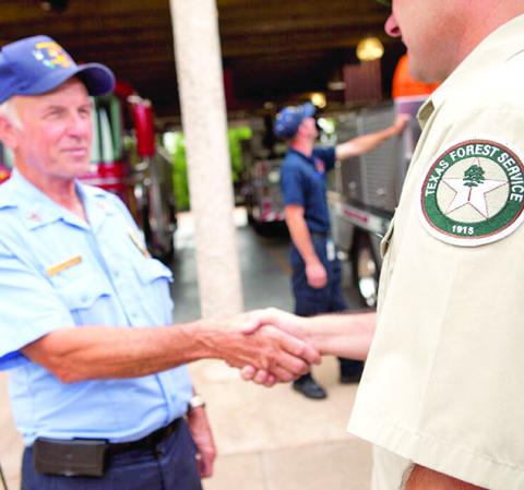 VOLUNTEER FIRE DEPARTMENTS from across the state were notified on Feb. 13 they were the recipients of grant funding through Texas A&amp;M Forest Service’s Rural Volunteer Fire Department Assistance Program. Photo courtesy of Texas A&amp;M Forest Service