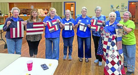 THE FIRST SATURDAY in February was National Sew Day for Quilts of Valor