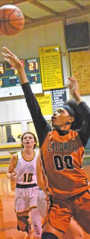 JAE MATHIS LED the Lady Hornets in scoring in both of their District 19-3A games last week, averaging 25.5 points in both games.
