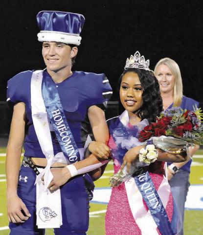 SNOOK HIGH SCHOOL crowned its 2024 Snook Homecoming King and Queen on Friday -- Brett Withem and Alana Stringfellow.