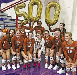 Johnson nets 500th career kill in La Grange win