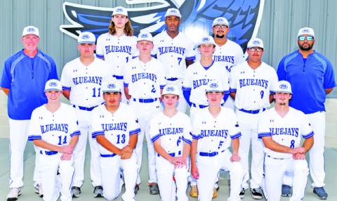 THE 2023 SNOOK BLUEJAY BASEBALL includes Luke Watkins, Jacob Castaneda, Gabriel LaCaze, Wesley See, Jordan Price, Brandon Baker, Kade Junek, Caden Schluens, Julian Martinez, Christopher Allison, Jathan Fannin, Mark Moore, Adrian Rodriguez, Ethan Janac and Gabriel Martinez.