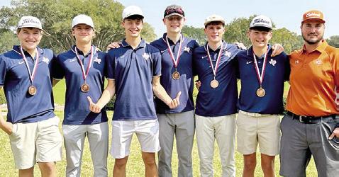 THE CALDWELL BOYS team includes, from left, Kaden Fritsche, Caden Schluens, Grant McManus, Harrison Novak, Nathan Scott, Cobey McCuller and Head Coach Jacob Schaefer.