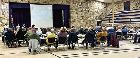 THE CYBERSECURITY AND FRAUD Lunch and Learn, held on Wednesday, Oct. 29, at the Yegua Center, had a “great turnout” according to Sheriff Bill Rios. Tribune photo by Sabine Lazo