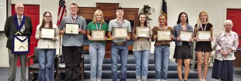2026 RECIPIENTS OF WARREN LODGE NO. 56 A.F. AND A.M. AND CALDWELL CHAPTER NO. 976 ORDER EASTERN STAR SCHOLARSHIPS AND LAMAR MEDALS