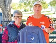 CALDWELL’S DORIS Hieden won the state horseshoe throwing title in the A Women’s Division at last weekend’s Texas State Singles Pitching Championships in Bryan. Hieden is a nine-time state singles champion and a five-time state doubles champion.