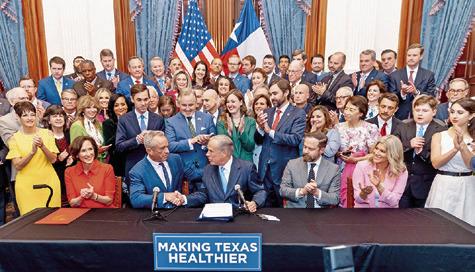 US SECRETARY OF HEALTH AND Human Services (HHS) Robert F. Kennedy, Jr. recently joined Governor Greg Abbott to sign Senate Bill 25, health and nutrition legislation written by Senator Lois Kolkhorst.
