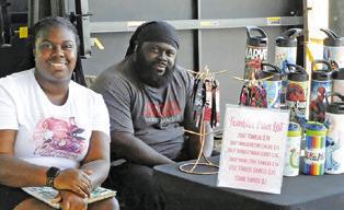 AREA VENDORS ENJOYED good weather and good sales at last Saturday’s Second Saturday, sponsored by Main Street Caldwell.