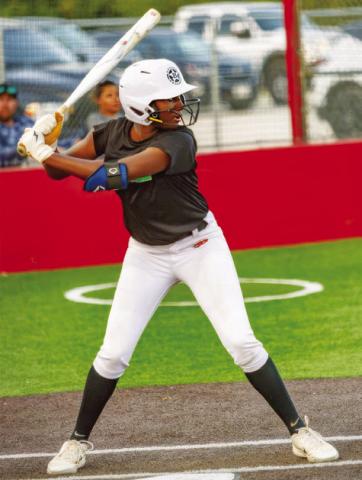 CALDWELL’S MESHA JOHNSON was recently selected to the Region 5 Freedom Team which will be playing in the USA Softball All-American Games on Aug. 8-11 in Oklahoma City, Oklahoma.