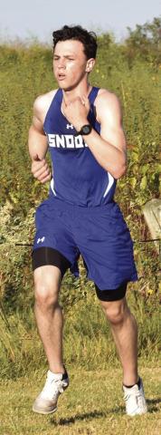 SNOOK’S ETHAN JANAC won Saturday’s Yegua Invitational Cross Country Meet. Tribune photo by Roy Sanders