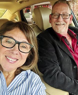 REV. DR. BRENDA Martin has been named as the new pastor at Caldwell Methodist Church. She is pictured with her husband Jeff.