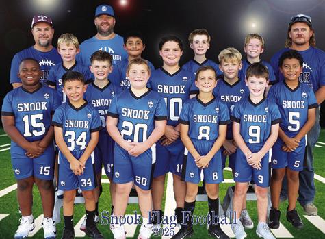 SNOOK DIVISION 2 FLAG FOOTBALL TEAM THIRD &amp; FOURTH-GRADERS