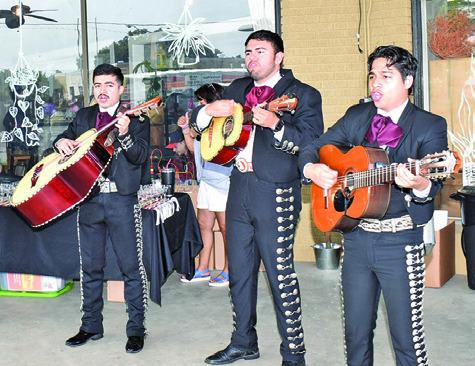 MARIACHI SANCHEZ PERFORMS in downtown Caldwell on Saturday, May 4, during Margarita Fest. -- Tribune photo by Roy Sanders