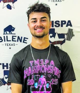 Yen places 12th at THSPA state powerlifting meet