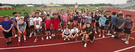 CALDWELL ISD’S STRENGTH AND Conditioning Camp has had a great turnout.