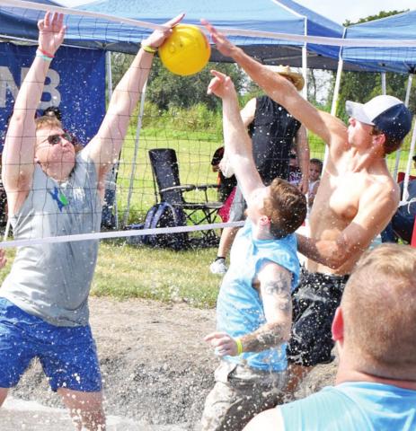 THE MUD VOLLEYBALL