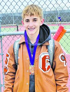 CALDWELL’S DYLAN Chapman won the B Boys Singles consolation title at last week’s Montgomery Bear Invitational.