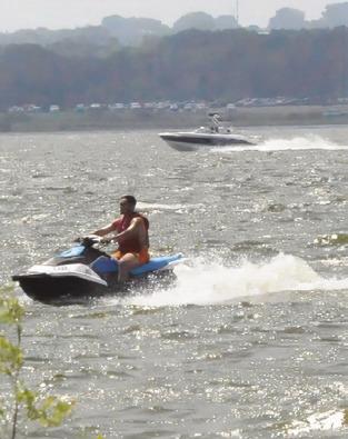 MANY PEOPLE VISITED Lake Somerville over Memorial Day weekend. See inside for news about the lake. Tribune photo by Denise Squier