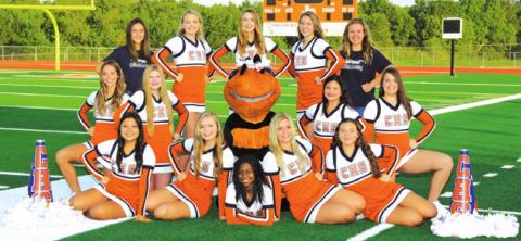 THE 2020-2021 CALDWELL HIGH SCHOOL VARSITY CHEERLEADERS