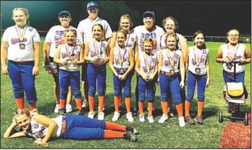 Burleson County 10U softball All-Stars place third in Texas East District tourney