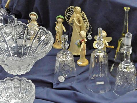 UNIQUE GIFTS AND HOLIDAY decor were for sale during the Texas Czech Genealogical Society’s (TCGS) “Czech Gift Shop” at the Caldwell Civic Center last Friday and Saturday. Tribune photo by Denise Squier