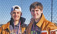 Connor Hughson/ Waylon Chapman Hornet Tennis