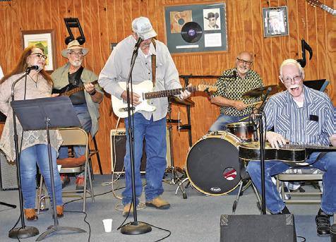 THE BAND BORDERLINE Express plays on Saturday, Feb. 24, at the Chriesman Community Center. They play on the fourth Saturdays.