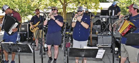THE MORAVIANS PERFORM at the Kolache Festival in Caldwell.