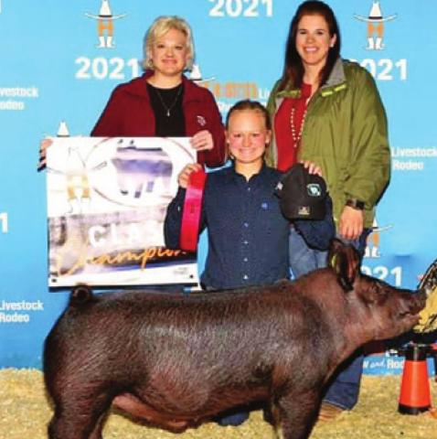 PAIGE ODENBACH SHOWED her second place