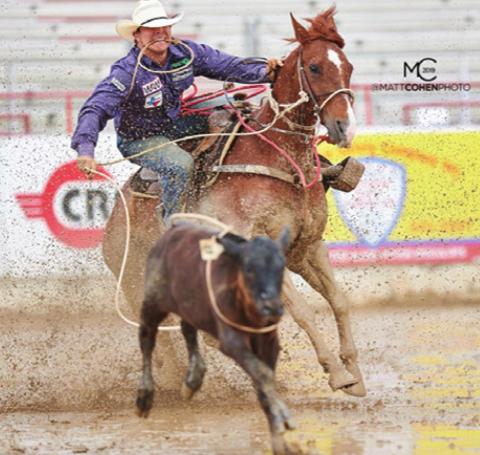 CALDWELL’S WESTYN HUGHES has qualified for the National Finals Rodeo in December. -- Photo courtesy of Matt Cohen Photography
