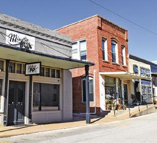 HISTORIC DOWNTOWN CALDWELL is pictured from Echols Street. Main Street officials are trying to get a kolache bake shop downtown.