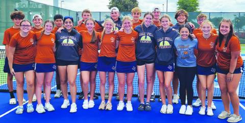 CHS tennis falls in heartbreaker to Lago Vista in bidistrict 10-9