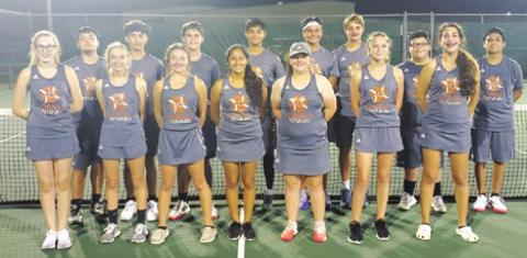 CHS tennis wins another district match